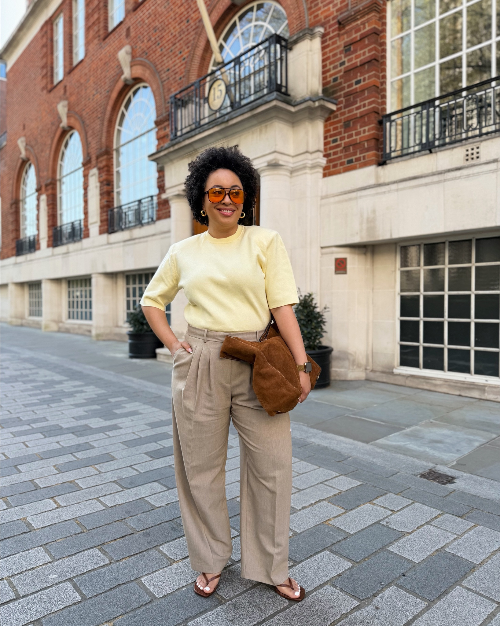 Marks & Spencer never fail to deliver the goods! I’m obsessed with this outfit and as usual, both the quality and fit is impeccable. The perfect workwear outfit for spring.

I’m wearing a size UK 14 petite in the trousers and a size medium in the top

￼

#LTKmidsize #LTKspring #LTKuk