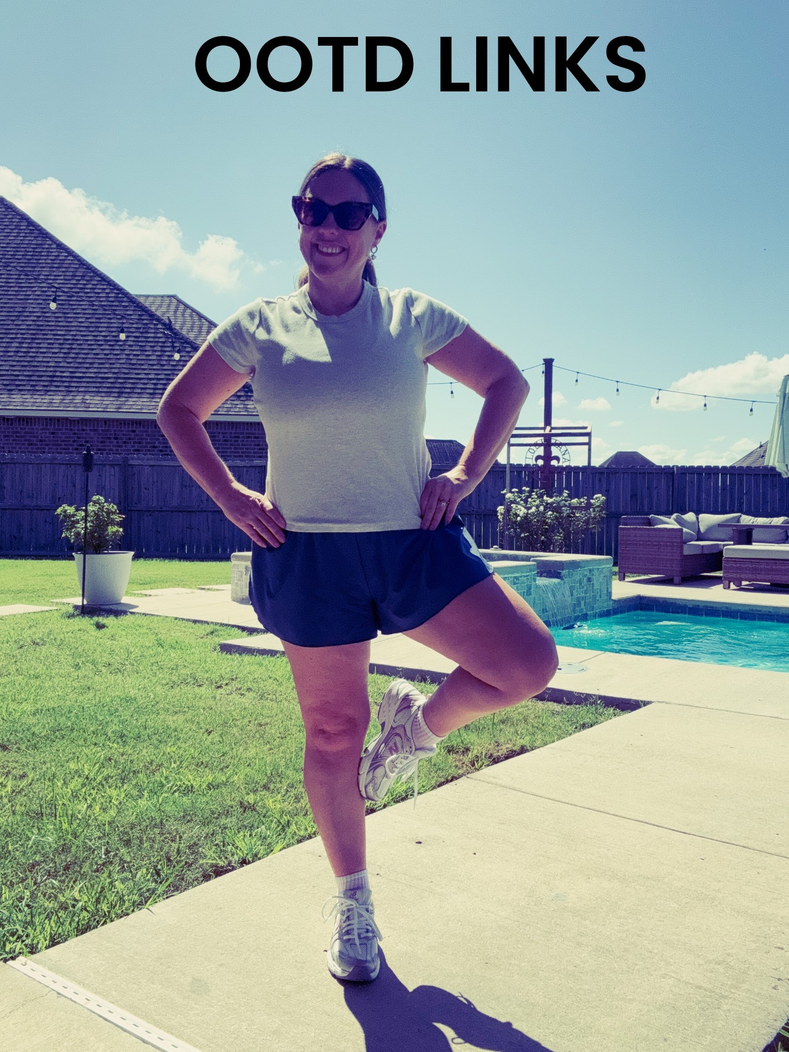 Love a good cute and comfy athletic mom fit! Great for working out or for running errands! 

#LTKActive #LTKPetite #LTKStyleTip