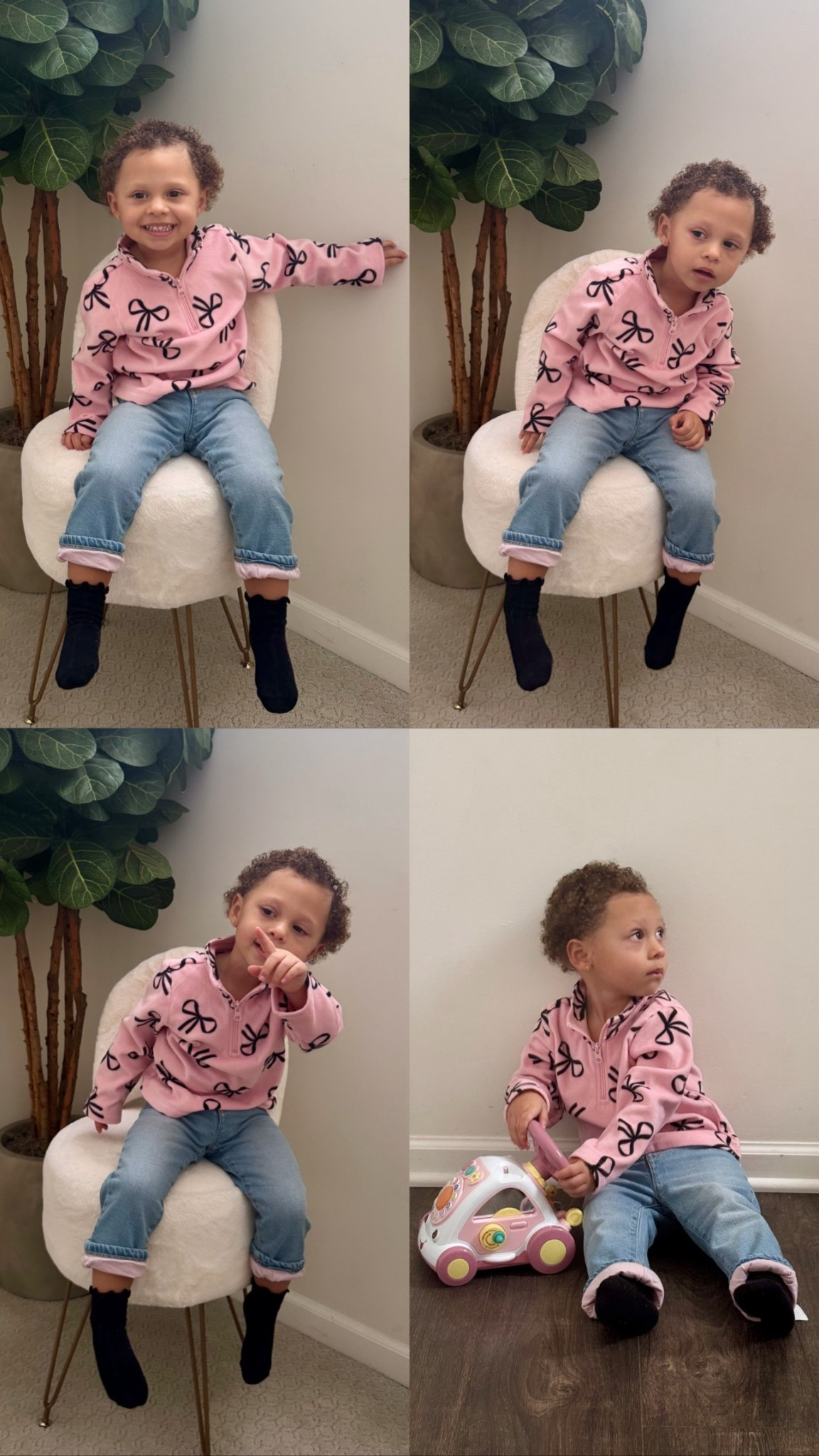 The cutest pieces from the Children’s Place 💕 these jeans are a perfect transition jean! They have the cutest pink lining making cuffing them stylish, with a purpose 😍 

#sponsored 

#LTKKids #LTKBaby
