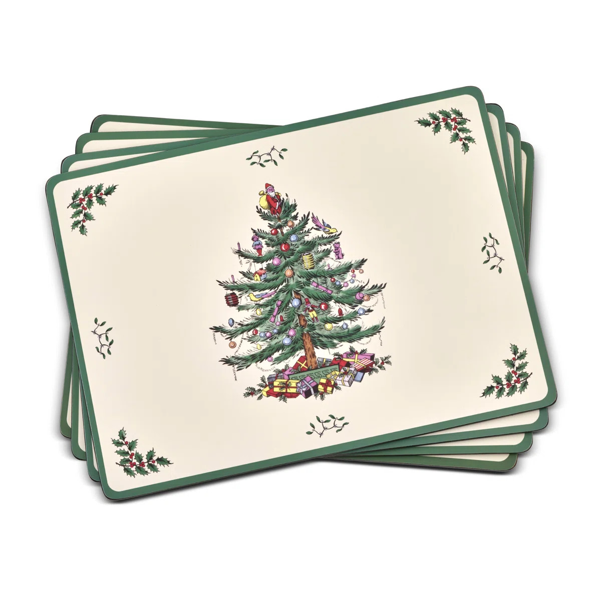 Pimpernel Christmas Tree Placemats 15.7 X 11.7" (Set of 4) | Wayfair North America