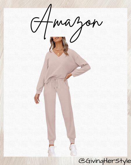 Amazon finds! 
| lounge set | loungewear | lounge outfit | ootd | matching set | pajamas | amazon | amazon prime | amazon fashion | cozy | cozy style | cozy outfit | joggers | sweater set | Christmas | holiday | neutral | at home | work from home | outfit ideas | outfit Inspo | casual style | travel outfit | airport outfit | 
#amazon #amazonprime

#LTKunder50 #LTKSeasonal #LTKtravel