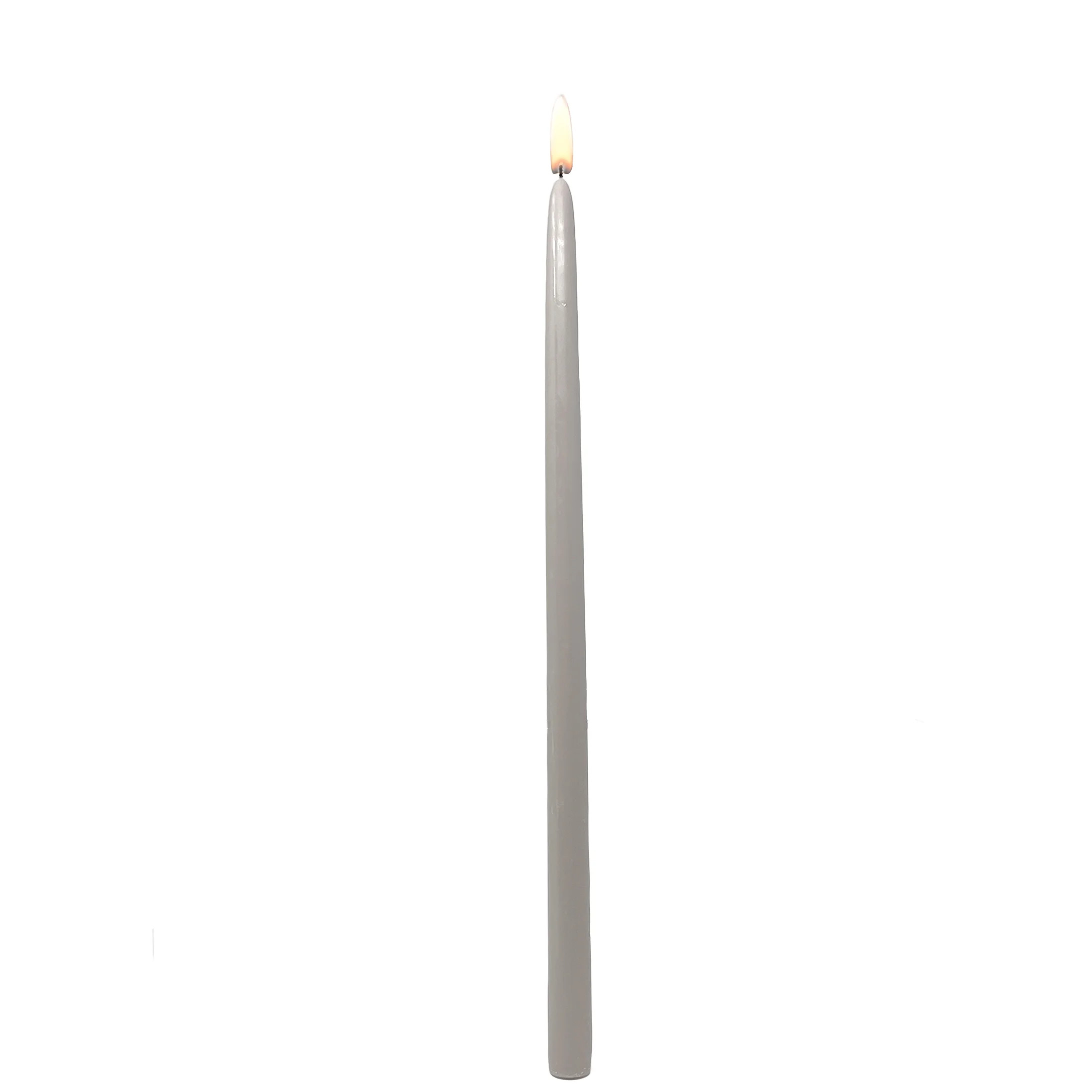 Mainstays Paraffin Wax 16" Taper Candle, Unscented, Taupe | Walmart (US)