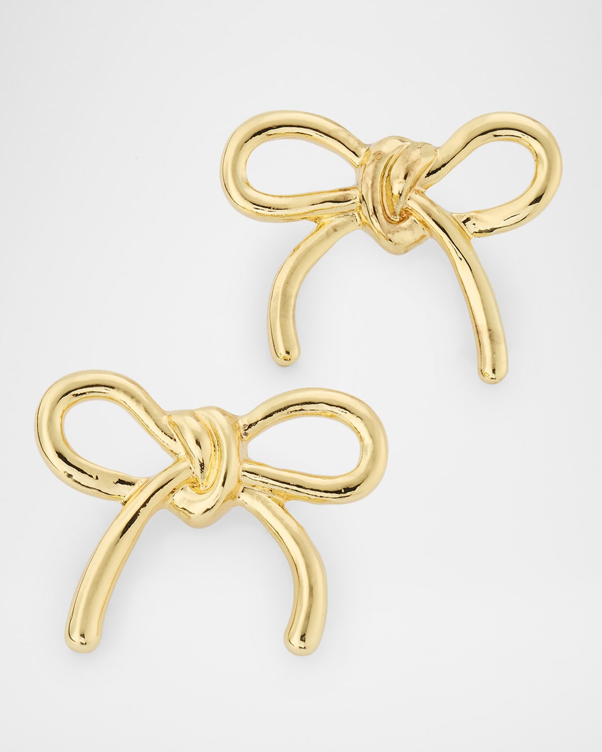 Pave Bow Stud Earrings | Neiman Marcus