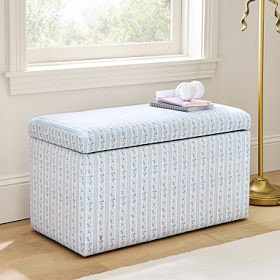 LoveShackFancy Rectangular Storage Bench (32") | Pottery Barn Teen