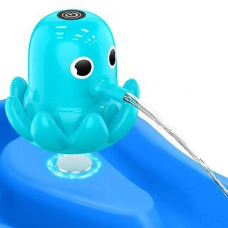 Cordless Rechargeable Water Table Pump with Magnetic Octopus Design for Outdoor Sand/Water Play Toys Green | The Home Depot