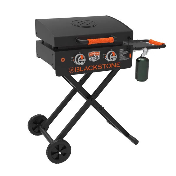 Blackstone 22" Griddle w/ Hood and Flexfold Legs | Wayfair North America
