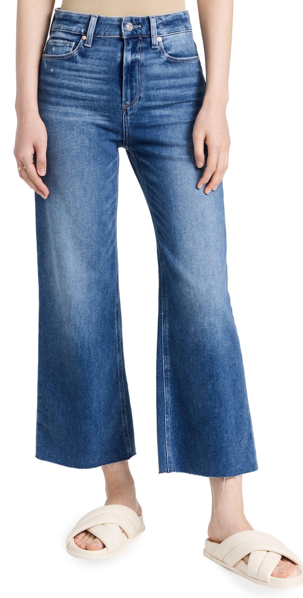 PAIGE Anessa Raw Cuff Jeans | Shopbop