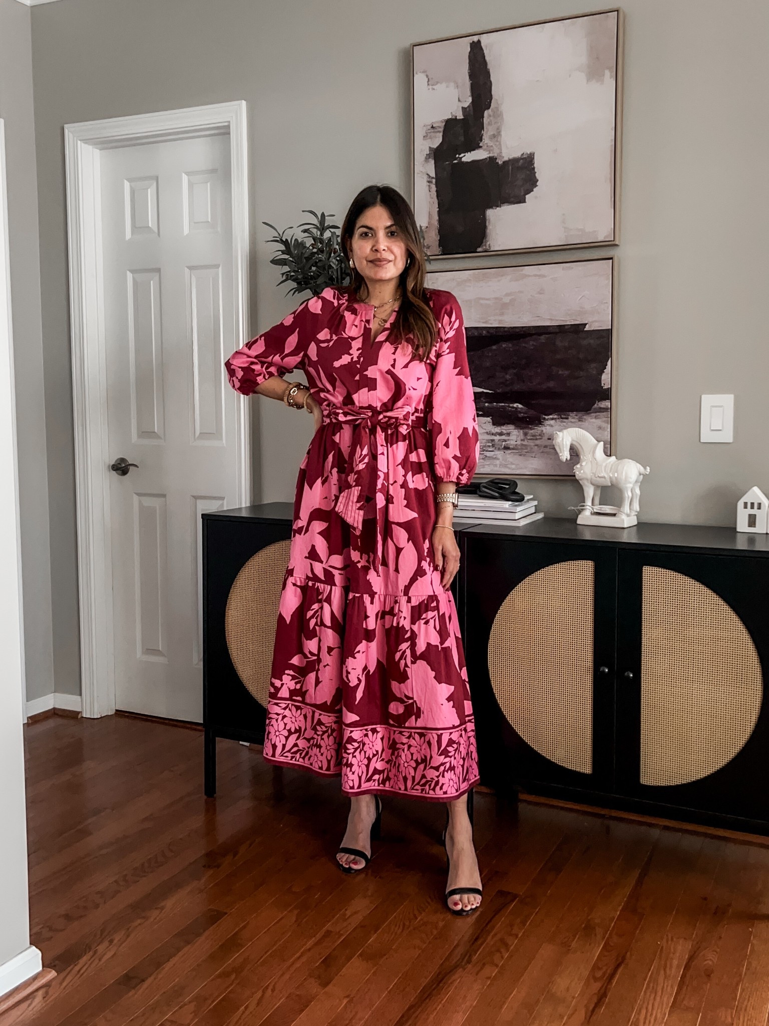 Spring floral dress  

#LTKOver40 #LTKSeasonal #LTKSpringSale