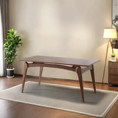 Solid wood design dining table | Wayfair North America