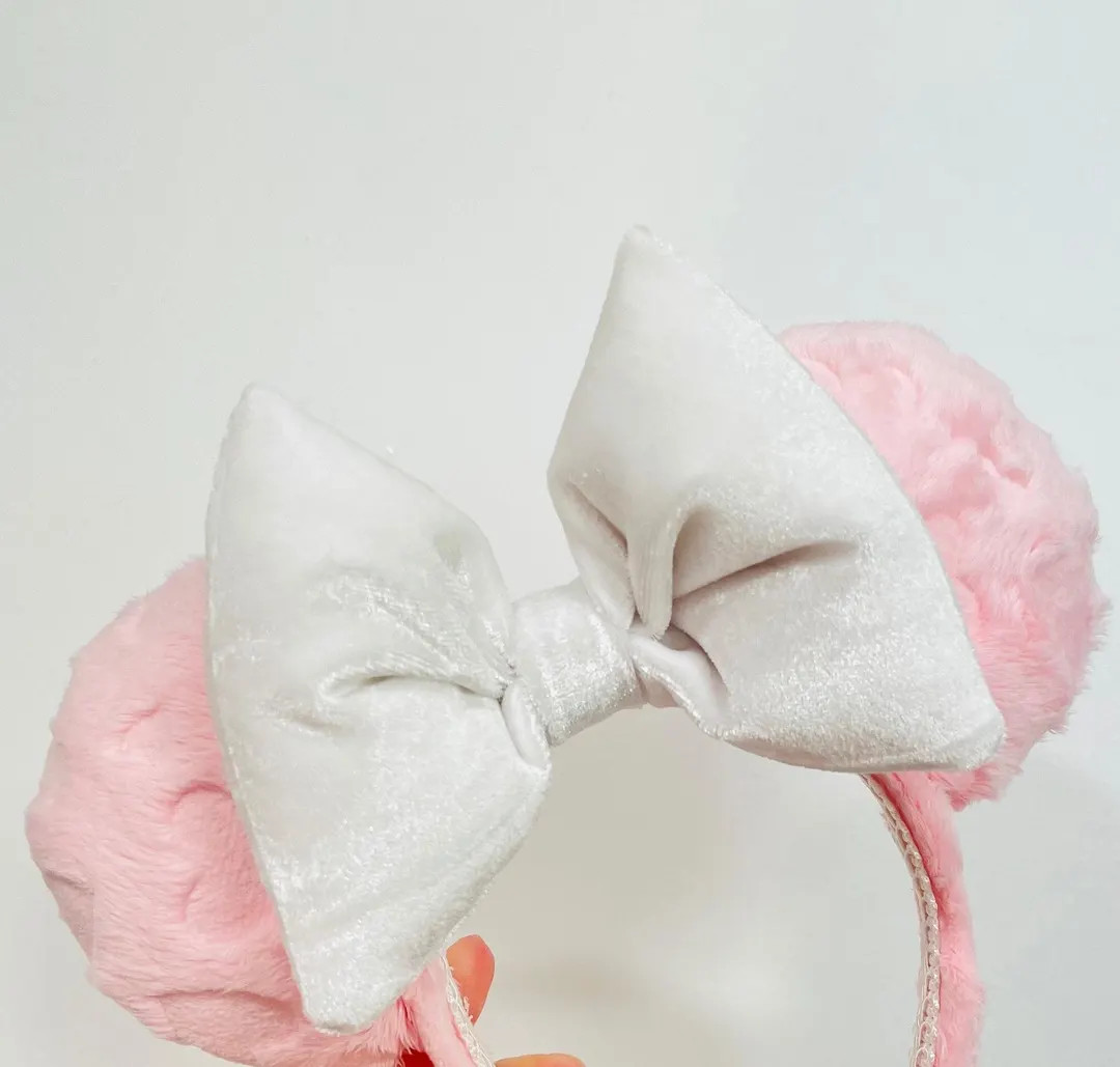 Pink Hearts Furry Ears - Etsy | Etsy (US)