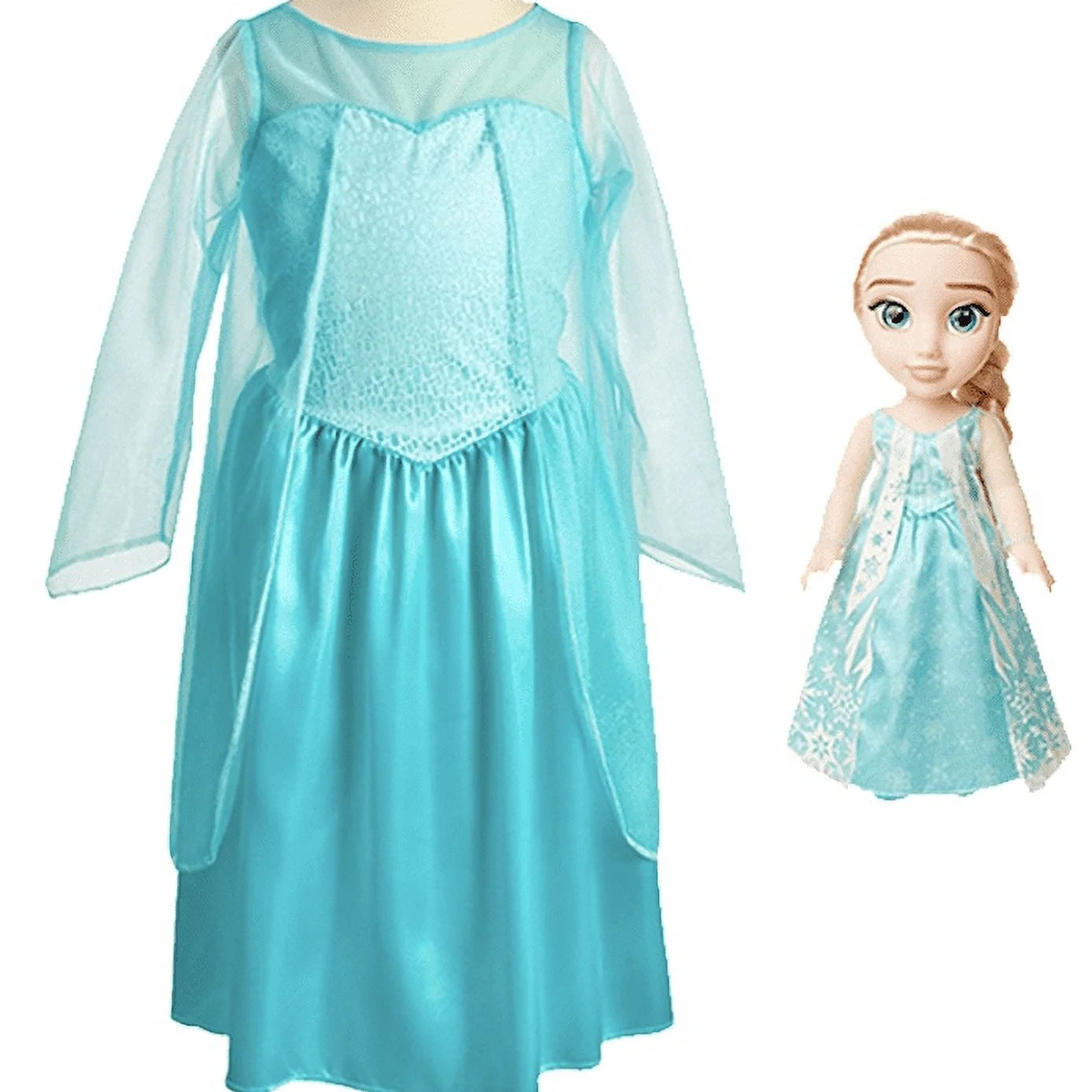 Disney's Frozen Elsa 14 inch Toddler Doll with Dress up Outfit Female Child 3 to 6 Years - Walmar... | Walmart (US)