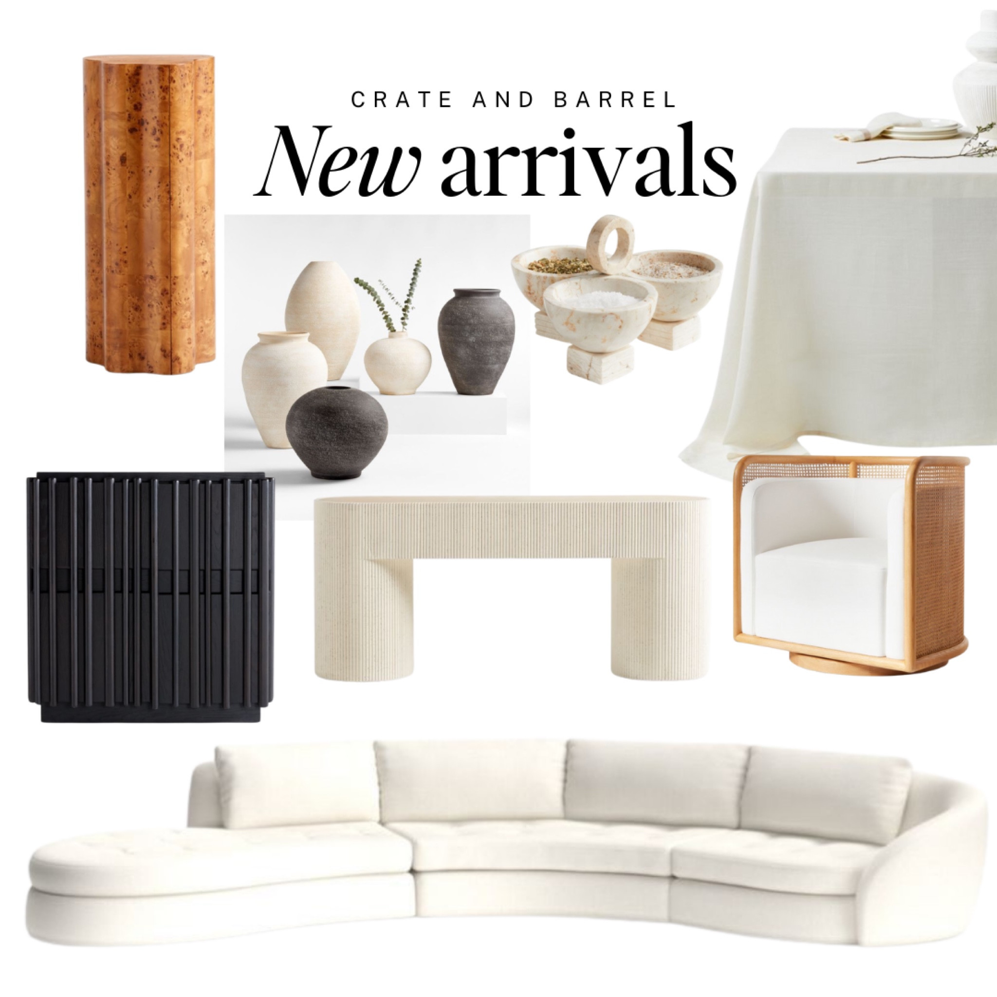 New Neutrals for Spring from Crate and Barrel. 

Set a serene baseline with modern coastal or transitional decor. Mix and match colors on top with art and decor or let it breathe and take a color break. 

Minimalist, home decor, new spring decor, fresh home, William Sonoma, pottery barn, cb2, crate and barrel, spring home, luxe, modern coastal 

#LTKhome #LTKSeasonal #LTKfindsunder100
