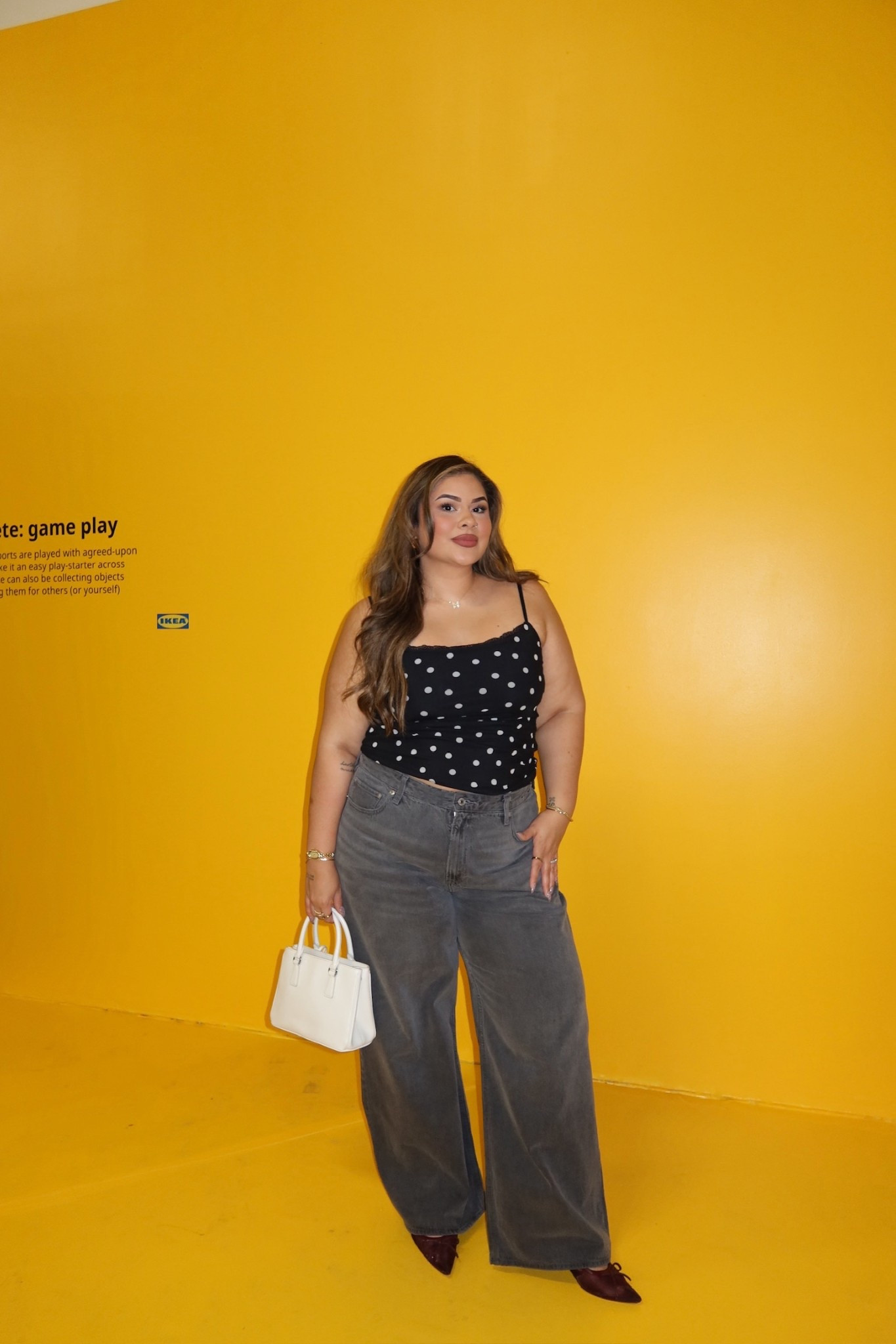 Art Basel outfit 🖤✨ wearing size XL in the top and 33 in the pants 

#LTKMidsize #LTKPetite #LTKootd