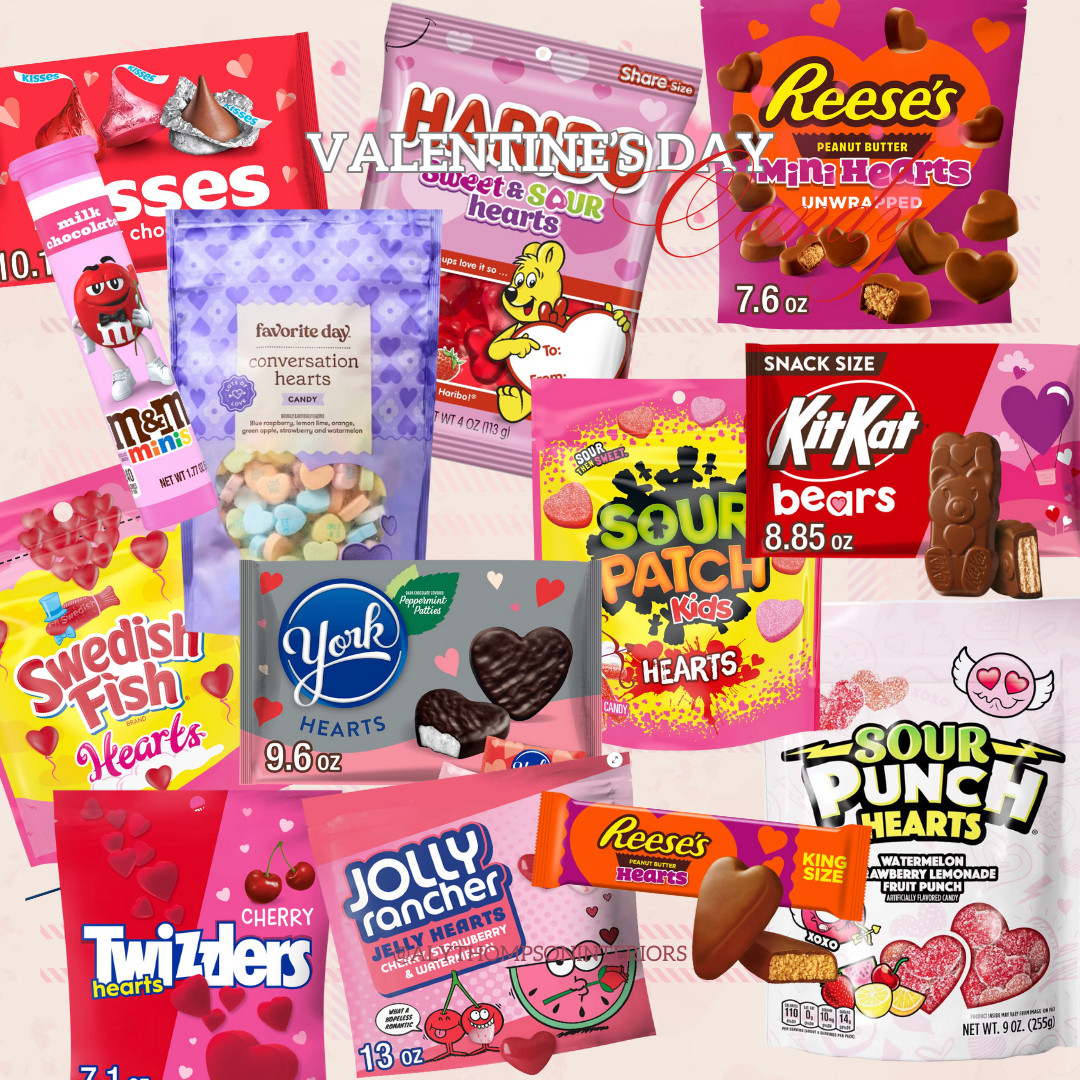Valentine's Day | Valentine's Day Gifts | Valentine's Day Candy | Valentine's Day Themed Candy | Valentine's Day Candy Salad | Gifts for Kids |  Valentine's Day Baskets 

 #LTKfoodie #LTKSaleAlert #LTKFindsUnder50