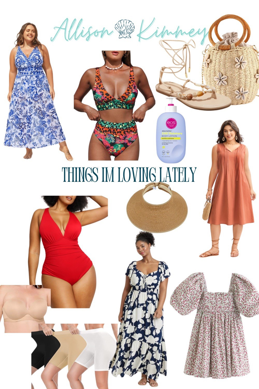 Just a little roundup for you of some of my fave things lately from swimwear 👙 to chafe shorts 🫣 to dresses 👗 

#LTKFindsUnder50 #LTKPlusSize #LTKFindsUnder100