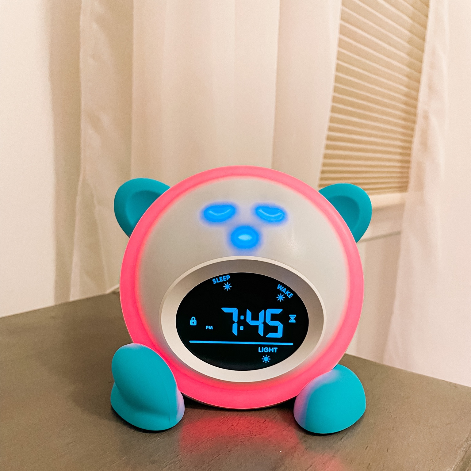 Kids alarm clock, toddler clock, alarm clock, light up clock, kid bedroom, toddler bedroom, toddler essentials 

#LTKunder50 #LTKkids #LTKbaby