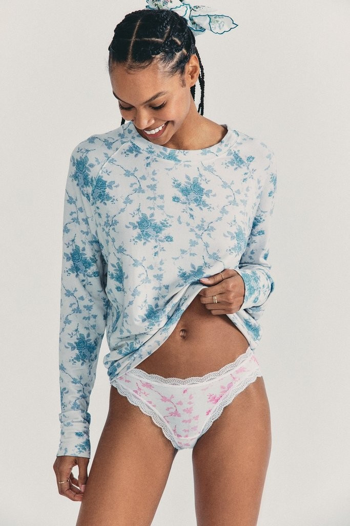 LSF x Stripe & Stare Sweatshirt | LOVESHACKFANCY