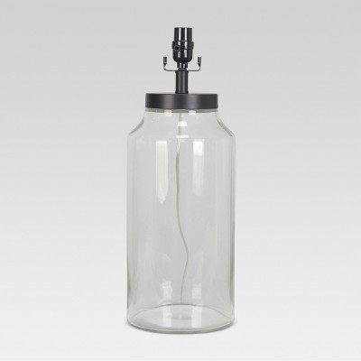 Casual Fillable Large Lamp Base Clear - Threshold™ | Target
