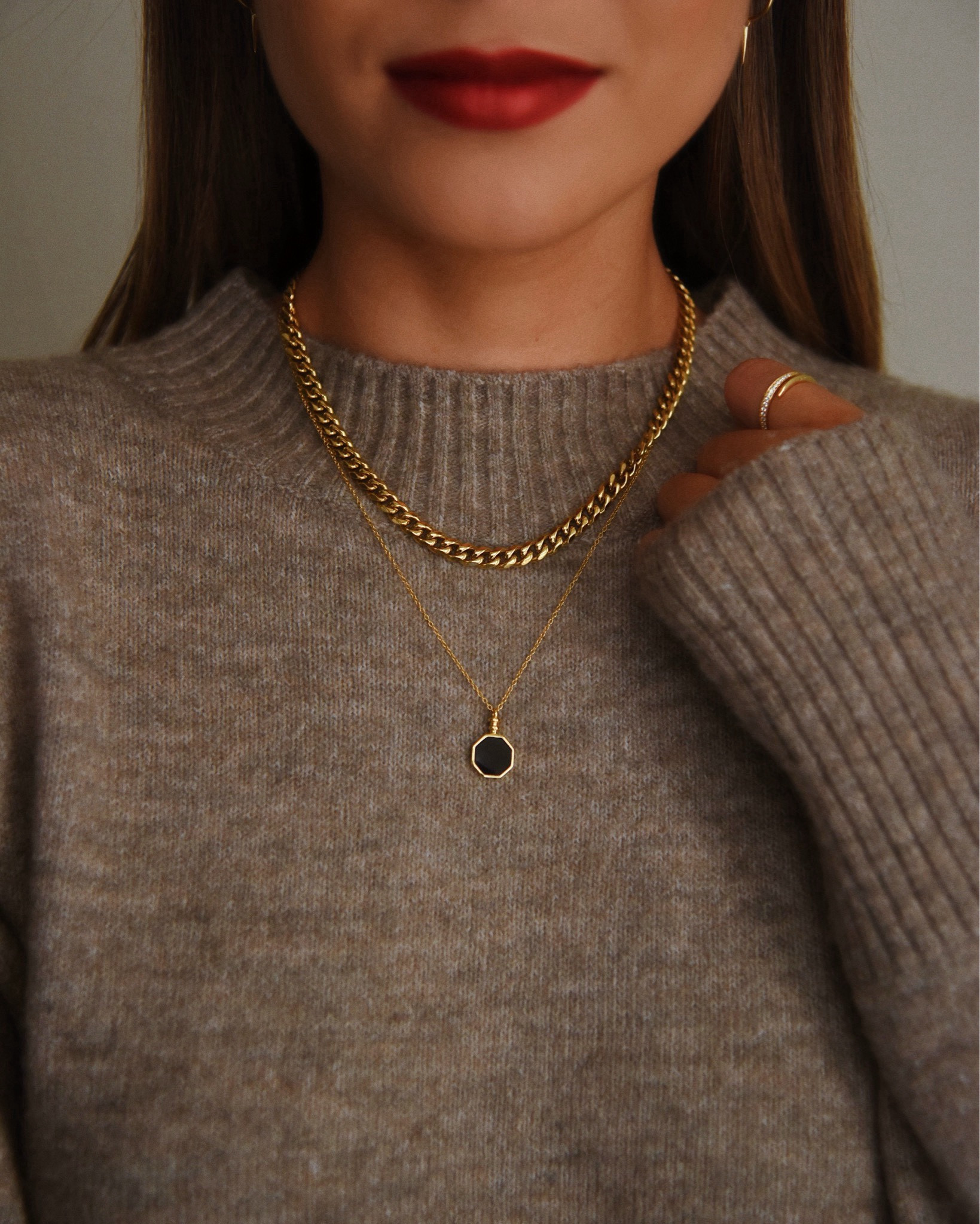 Gifts under $75 from my jewelry & accessories line 🤍

• Elena necklace - bestseller + available in silver! 
• Elara Ring 
• linked to a similar thick chain 

#LTKFindsUnder100 #LTKGiftGuide