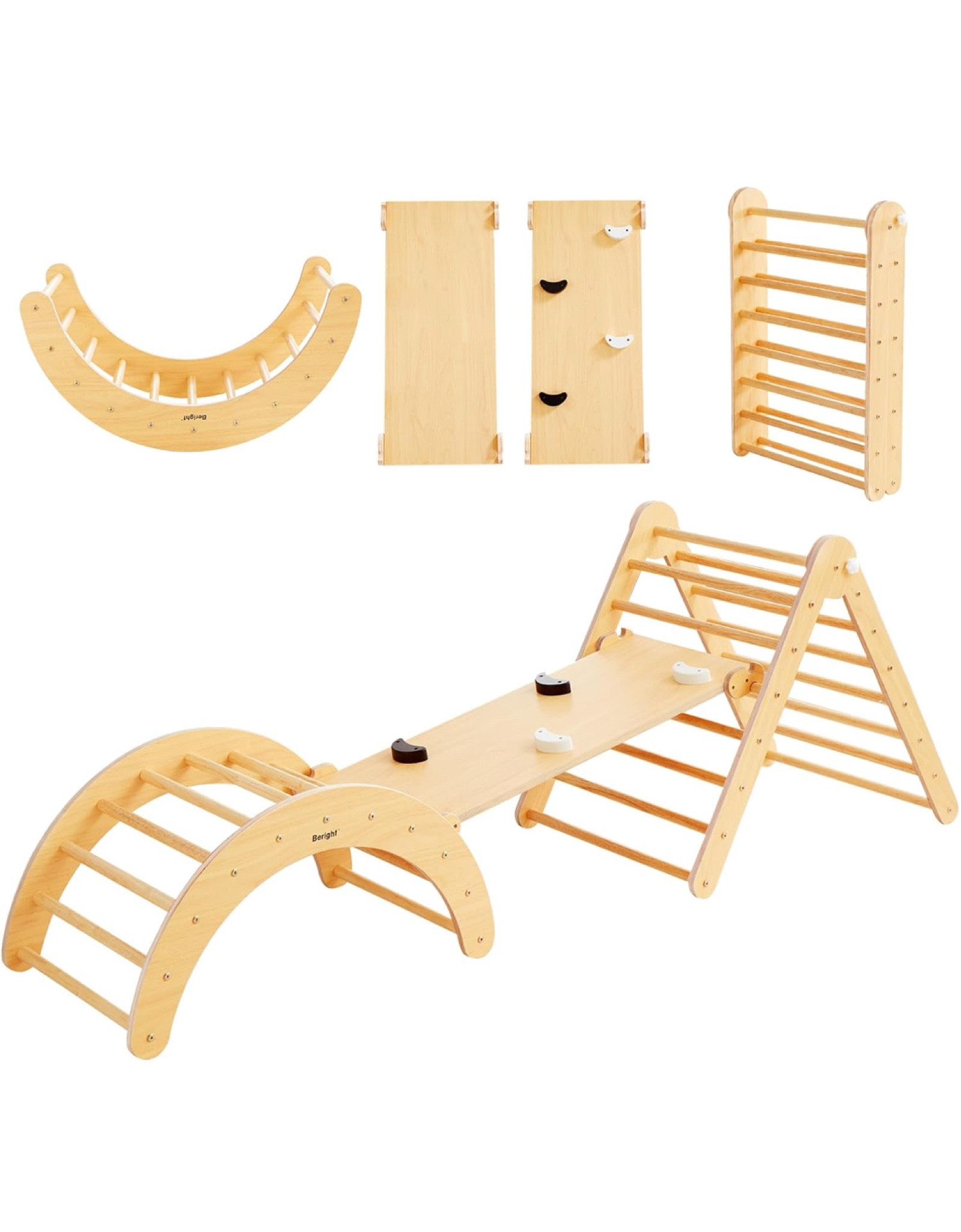 5 in 1 Triangle Gym, Climbing Gym for Children, Wooden Toy, Montessori Toys.

#LTKKids #LTKBaby