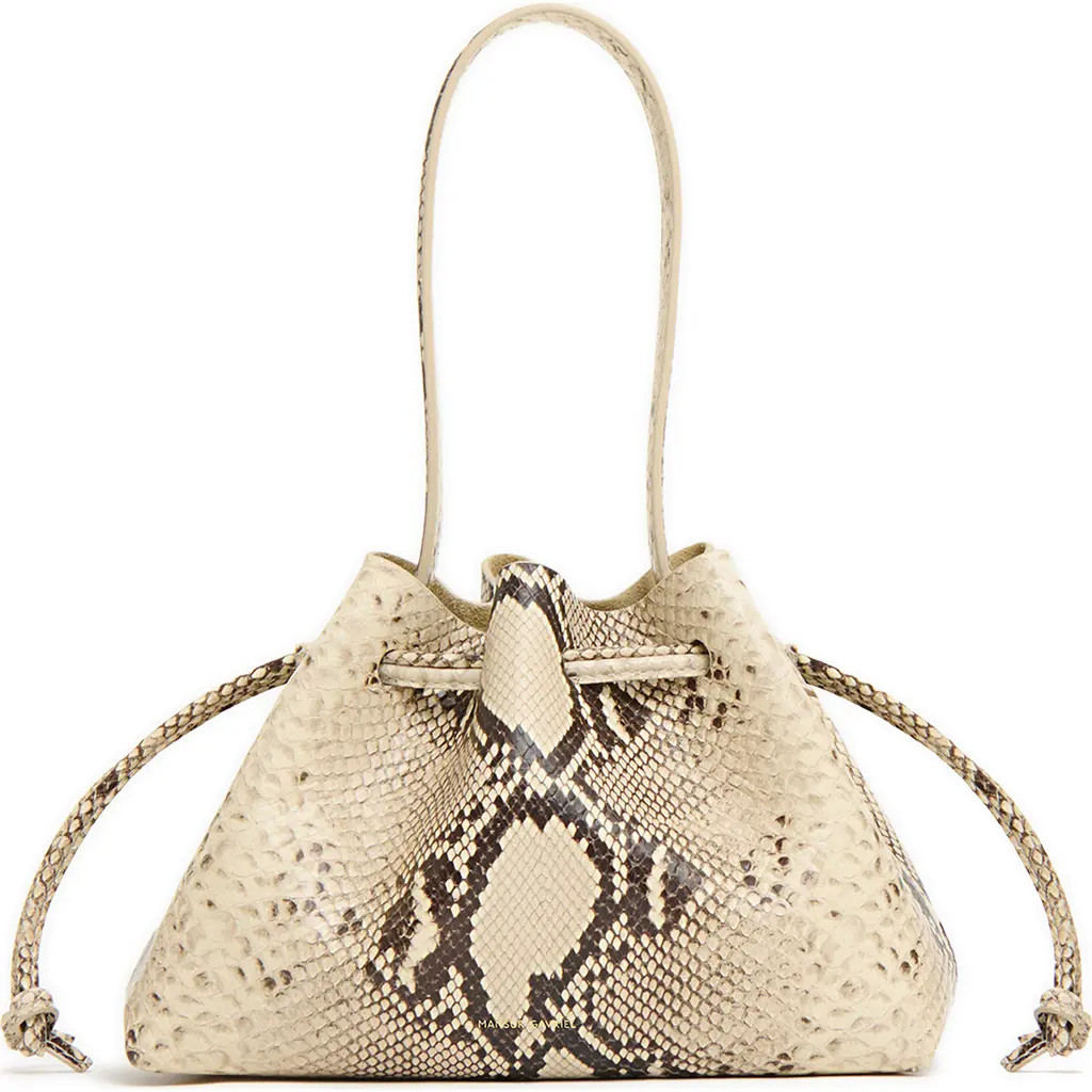 Mansur Gavriel Drawstring Pouchette in Roccia at Nordstrom | Nordstrom