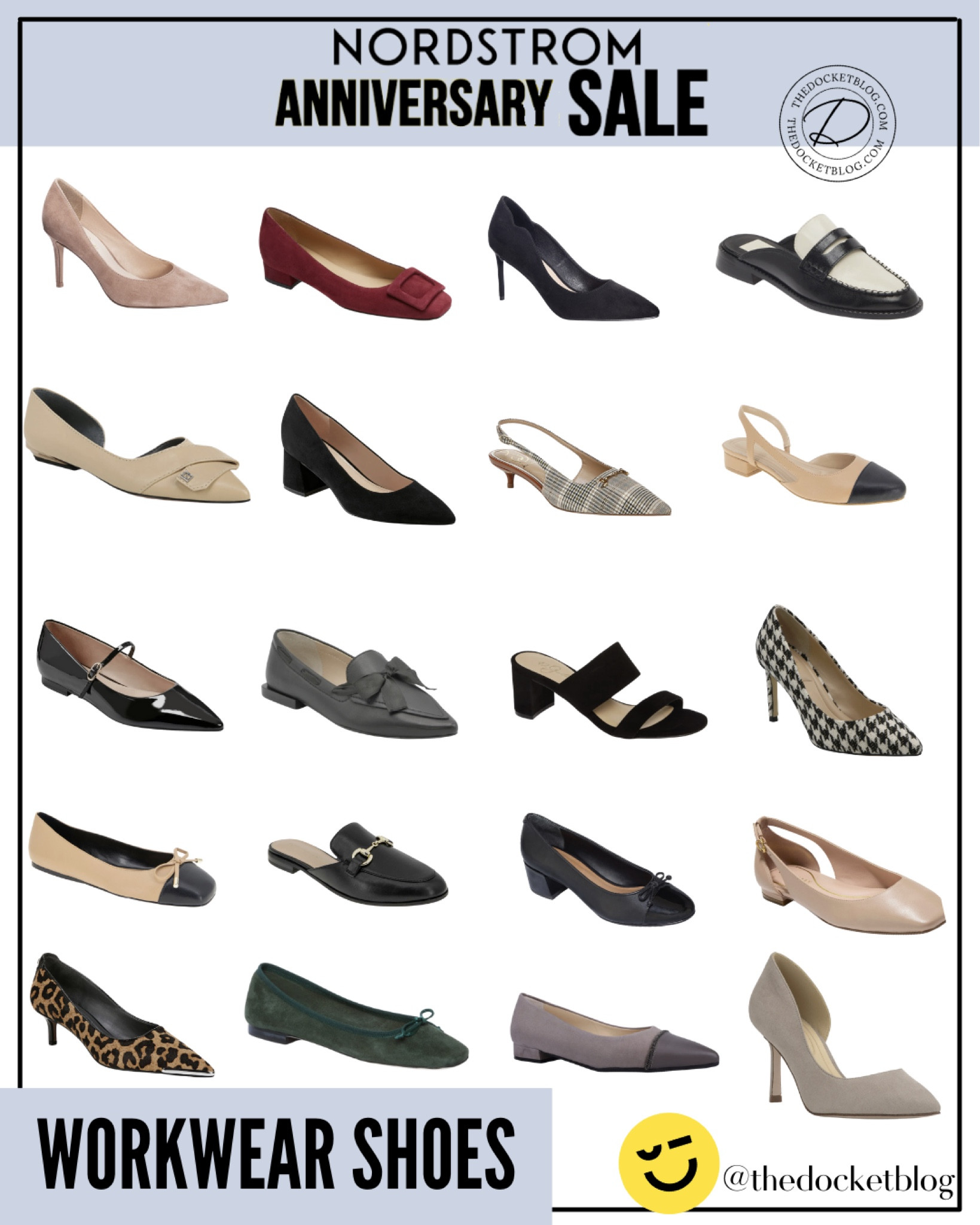 Nordstrom Anniversary Sale: Workwear Shoes: Flats & Heels 

Check out the previous slide for the rest 

    Womens business professional workwear and business casual workwear and office outfits midsize outfit midsize style 

#LTKShoeCrush #LTKxNSale #LTKWorkwear