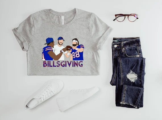 BillsGiving Buffalo Bills Thanksgiving Tshirt | Buffalo Football Tshirt | Buffalo Bills Tee | buf... | Etsy (US)