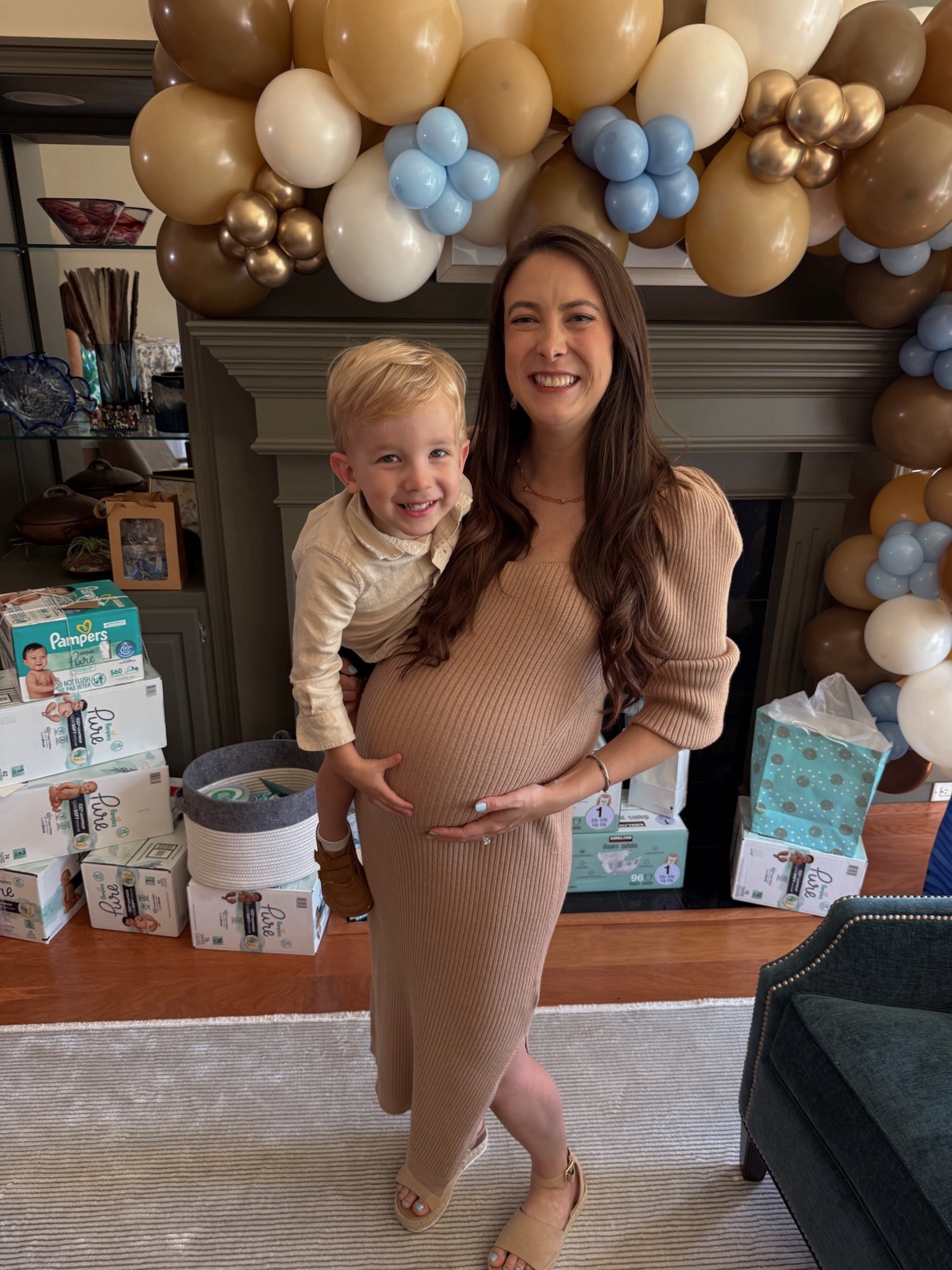 Worth this brown espresso colored dress for my coffee themed baby shower! Very bum friendly I sized up

#LTKFamily #LTKBump #LTKBaby