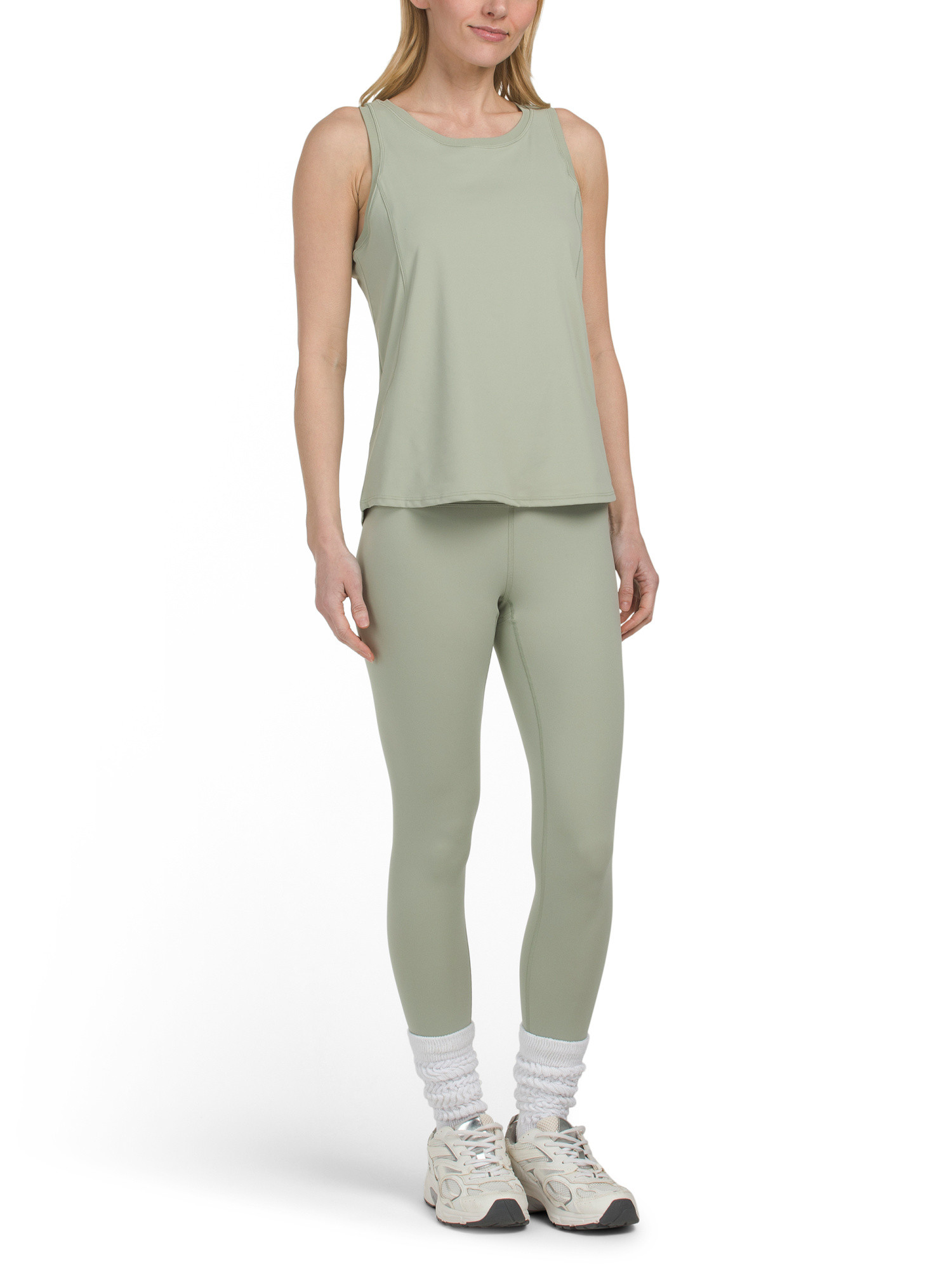 2pc Workout Tank And Leggings Set | TJ Maxx