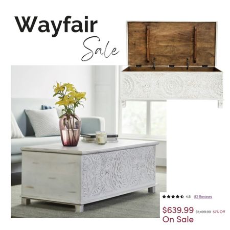 Wayfair Sale Finds
•
•
Coffee table, Living room table, living room furniture, living room decor 