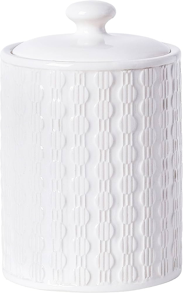 Relief Texture Ceramic Kitchen Canister TAWCHES Airtight Coffee Bean Container For Ground Coffee ... | Amazon (US)