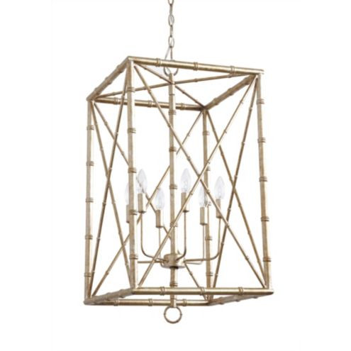 Bamboo Rectangular Pendant | Ballard Designs, Inc.