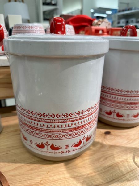 I love the detailing on these Christmas canisters that have just rolled out at Target! 

#LTKSeasonal #LTKHoliday #LTKhome