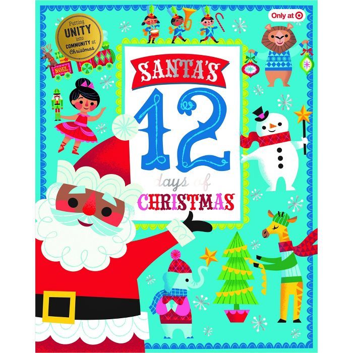 Wondershop™ Santa's 12 Days of Christmas - Target Exclusive Edition (Paperback) (Oversized) | Target