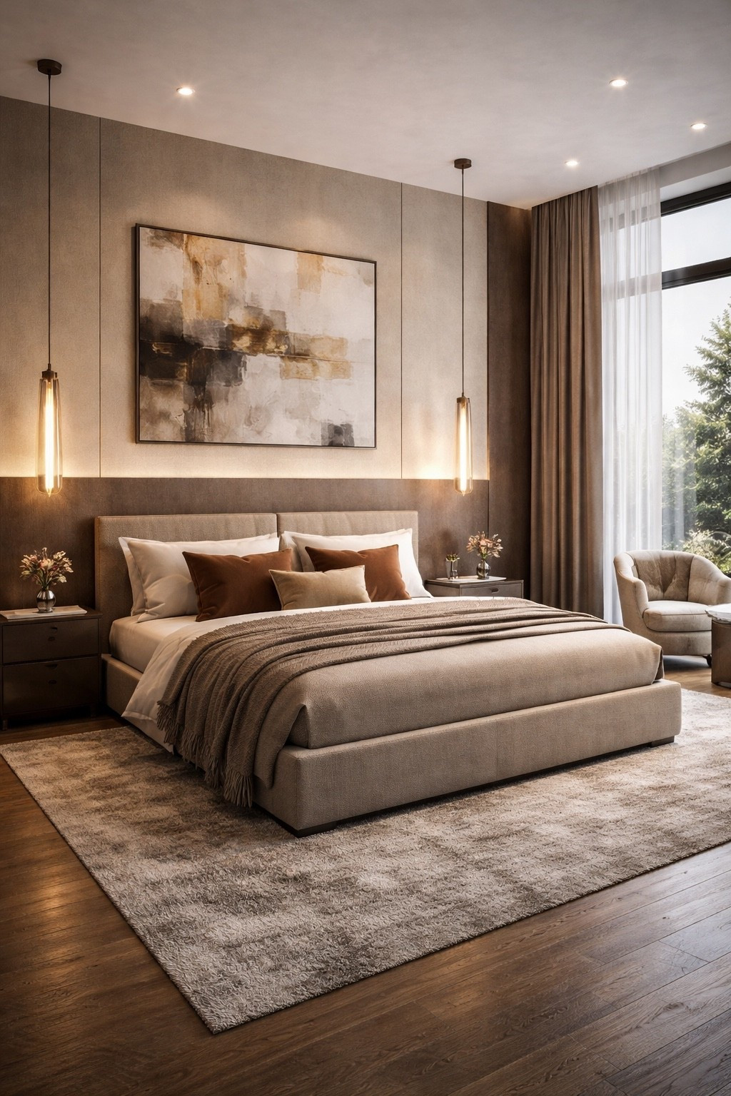 A cozy luxe bedroom with warm neutrals, soft layers, and an elegant modern feel.

#bedroomideas #luxurybedroom #modernbedroom #neutralbedroom #bedroomdecor #warmneutraldecor #cozybedroom #elegantbedroom #homedecor #interiordesign #luxuryhome #modernhome #designerbedroom #bedroominspo #homeinspo #designinspo #softminimalism #warmminimalism #wayfairhome #ltkhome #ltkdecor #ltkdesign #ltkfinds #ltkit #shopthelook #pinteresthome #dreambedroom #sophisticatedstyle #beigehome #luxuryinteriors