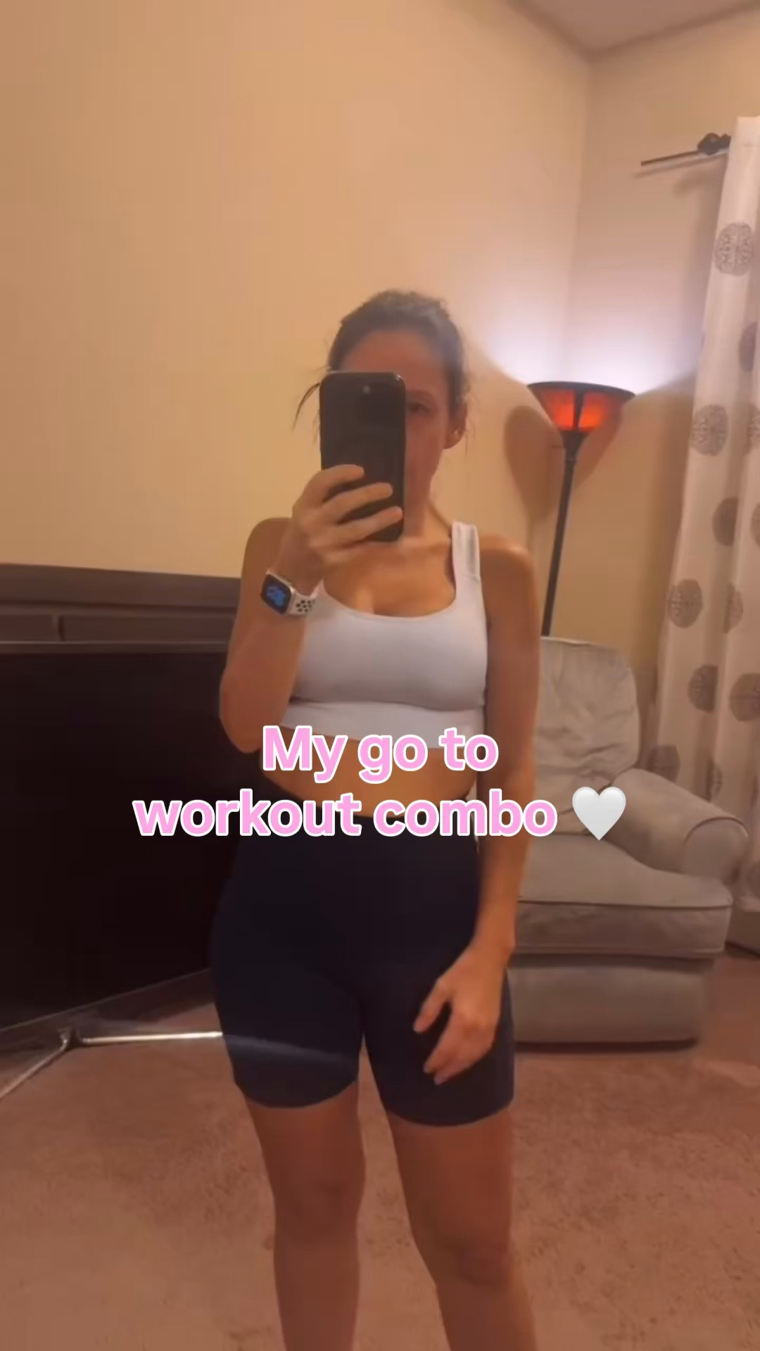 My go-to workout combo 🤍

I’ve been wearing this combo for my Peloton rides and genuinely love both pieces. I used to wear them for running, too, so they’ve gotten plenty of real-life use.

🤍 Puma square-neck sports bra — I LOVE the square neckline. It feels feminine while still being comfortable enough for a workout, and I love the way it looks on its own or under a layer.

🖤 Fabletics bike shorts — I wear my usual size and they’re comfortable, stretchy and stay put for my rides. TTS.

I also linked a few square-neck sports bras at different price points below, because a good workout bra doesn’t have to mean spending a fortune. 🤍

Shop everything + my alternatives on LTK.

#LTKPetite #LTKActive #LTKfitnessgoals