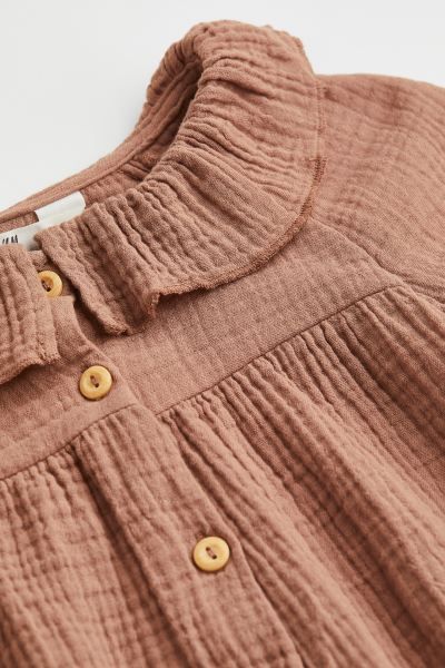 Ruffled Muslin Dress | H&M (US + CA)