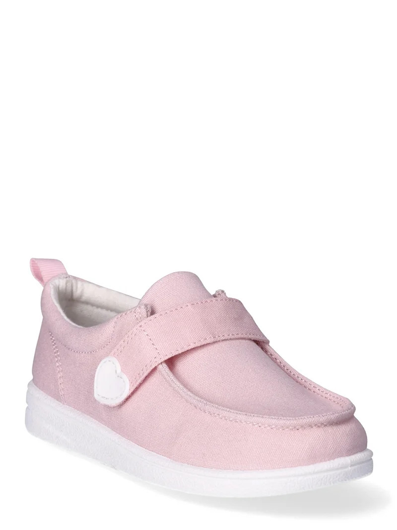 Wonder Nation Toddler Girl Moc Toe Shoes | Walmart (US)