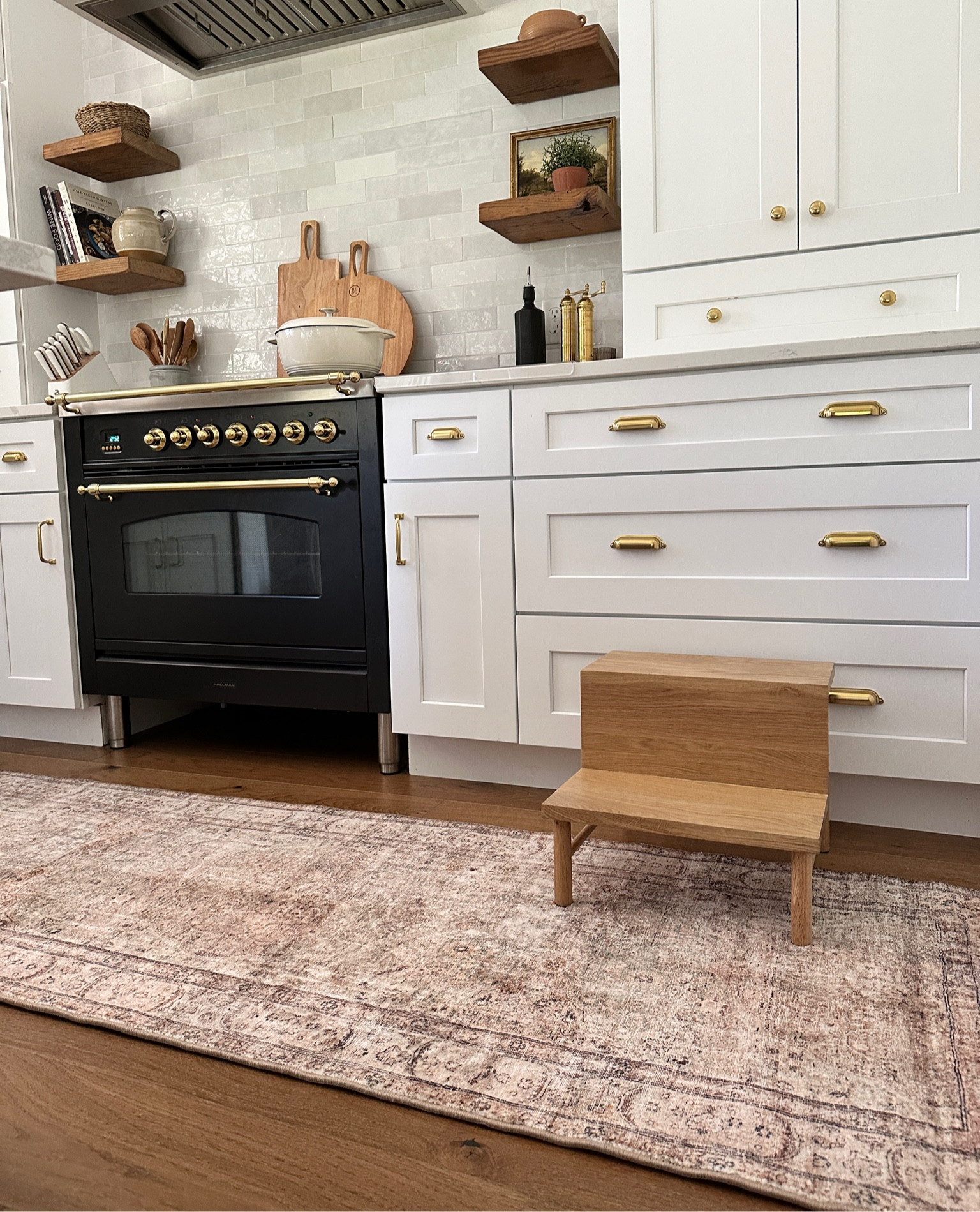 My kitchen cabinet hardware is on sale for Black Friday! I mixed the Vernon and Massey collections, both are aged brass. For wider drawers like mine, I like the look of double pulls instead of one large one. 

#LTKCyberWeek #LTKhome #LTKsalealert