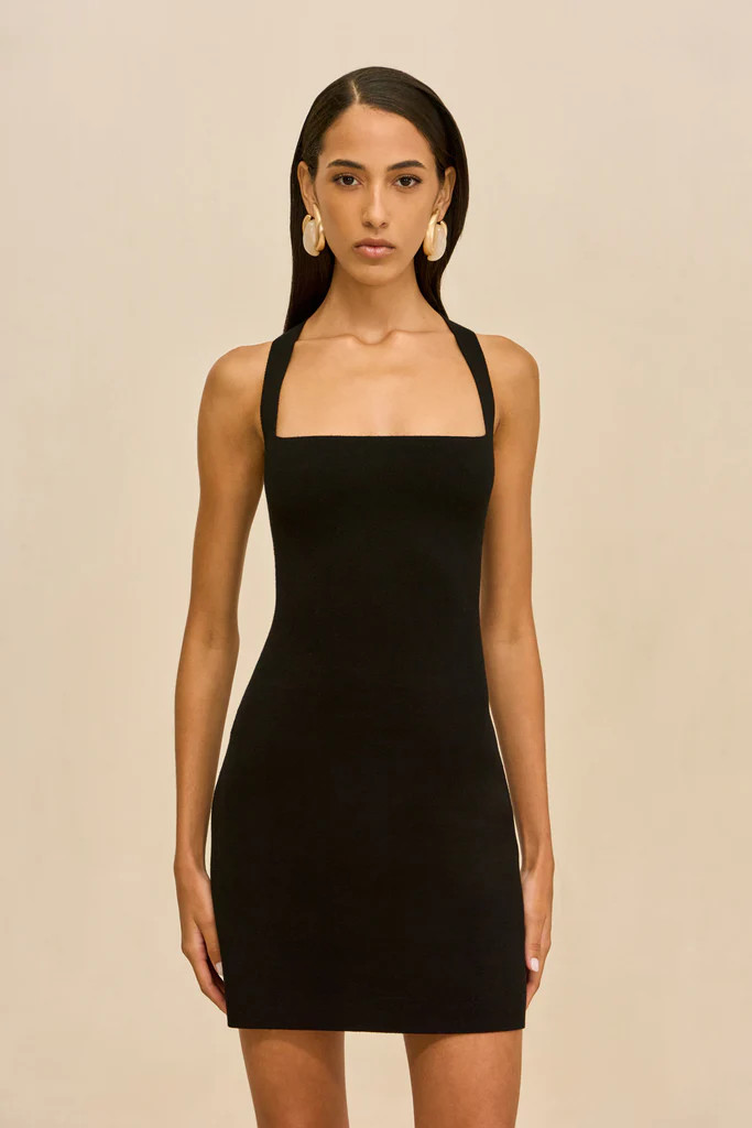 SIAM KNIT DRESS - BLACK | Cult Gaia - US