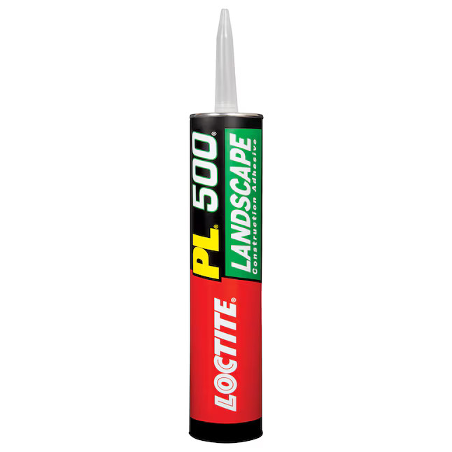 LOCTITE PL 500 Landscape Block Off-white Solvent Exterior Construction Adhesive (10-fl oz) | Lowe's