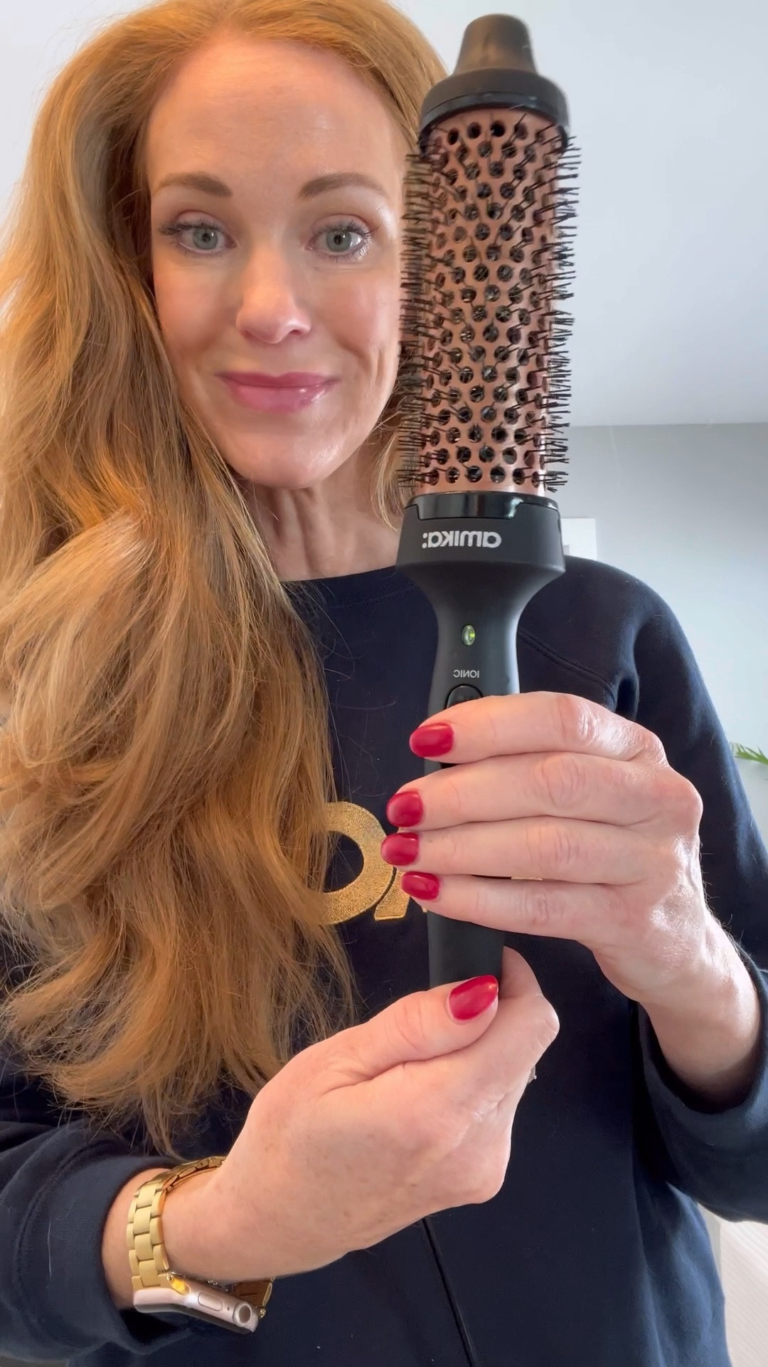 I love this Amika Blowout Babe heated round brush! It’s so easy to get smooth loose curls. 

#LTKVideo #LTKBeauty #LTKOver40