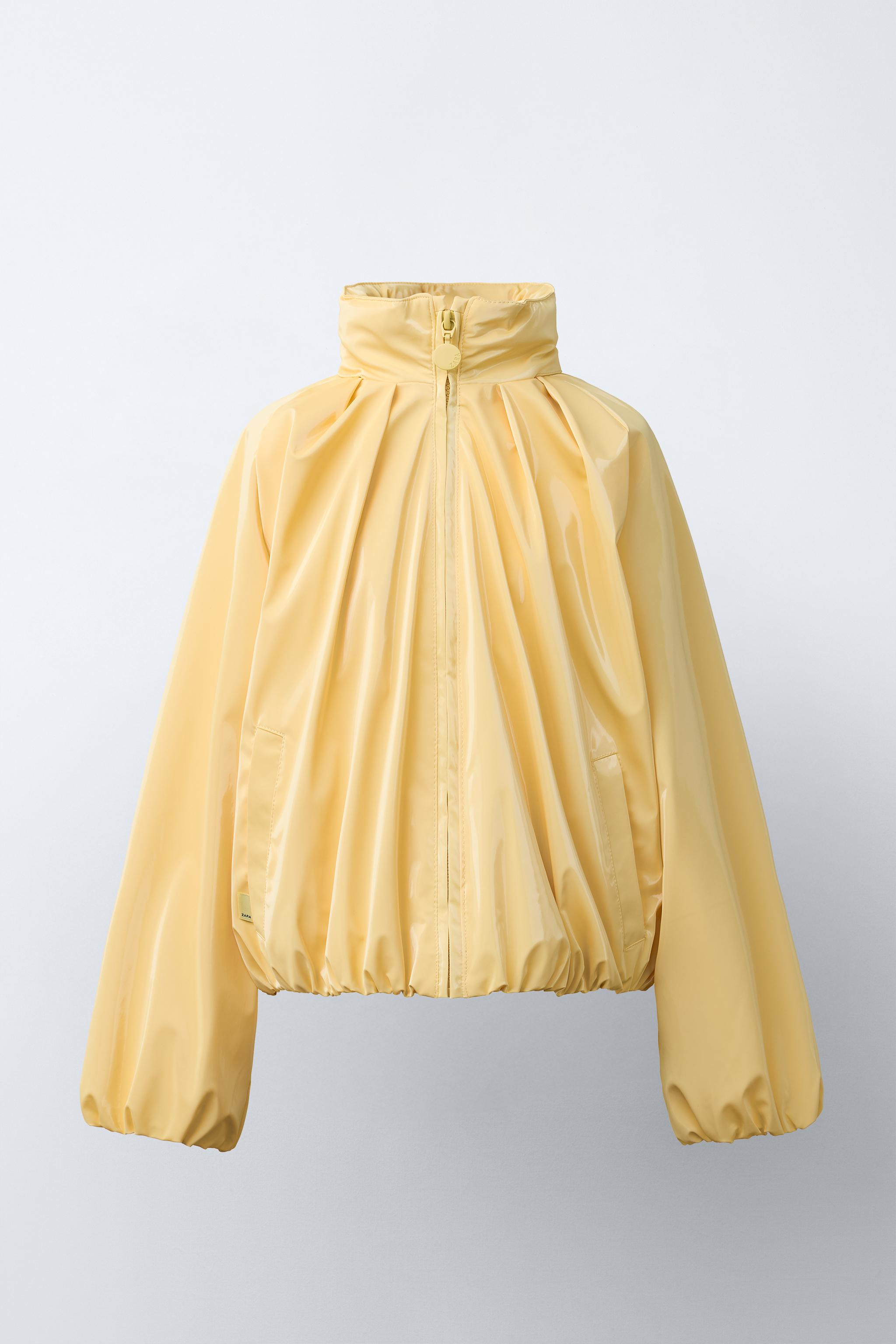 SHINY WATER-RESISTANT RAINCOAT | Zara US