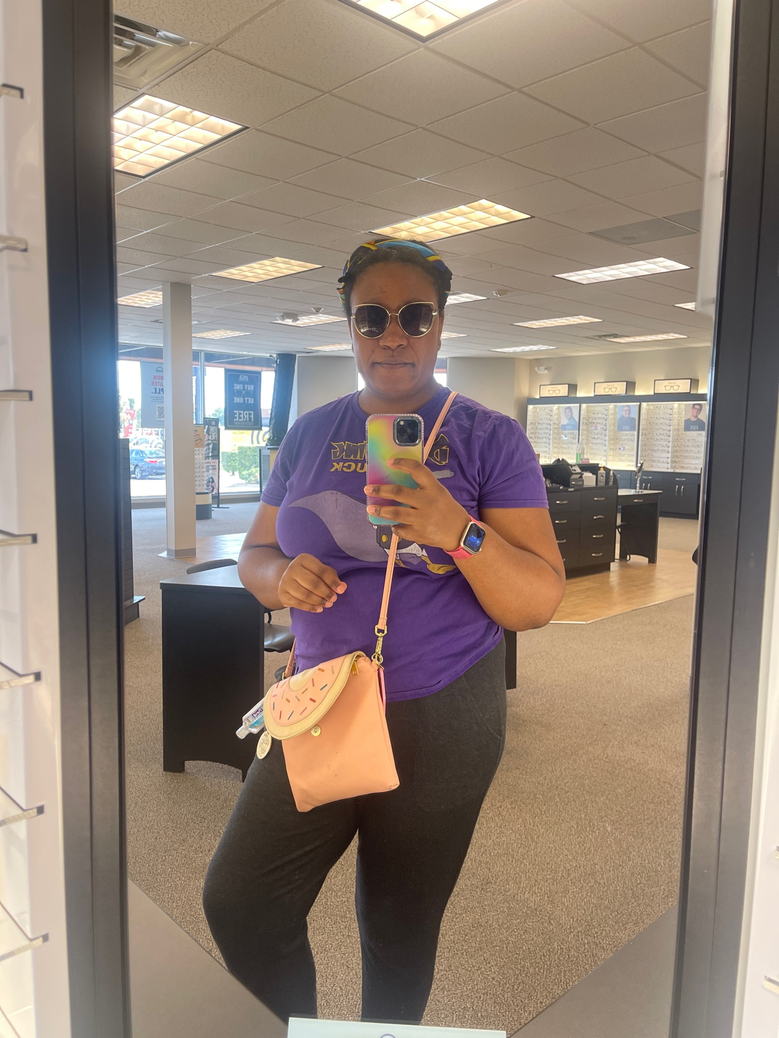 Testing out some new glasses! It’s so hard to choose!!

Outfit dark wind duck t-shirt (thrifted)

Doughnut purser

Comfiest joggers 

#LTKFind #LTKcurves