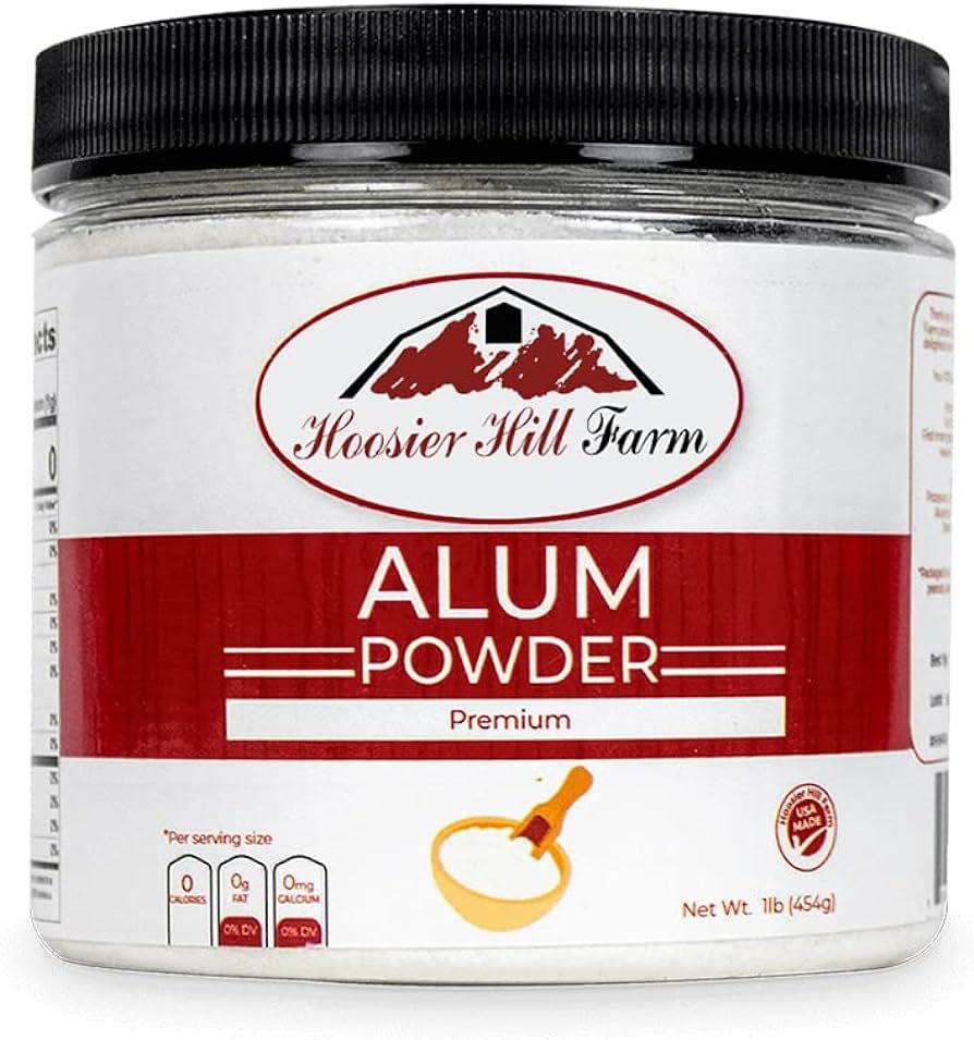 Hoosier Hill Farm Alum Granulated Pickle Powder, 1 Pound | Amazon (US)
