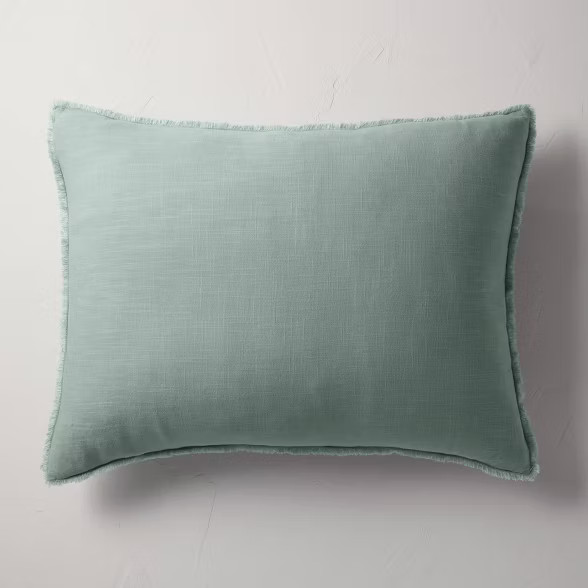Heavyweight Linen Blend King Euro Throw Pillow - Casaluna™ | Target