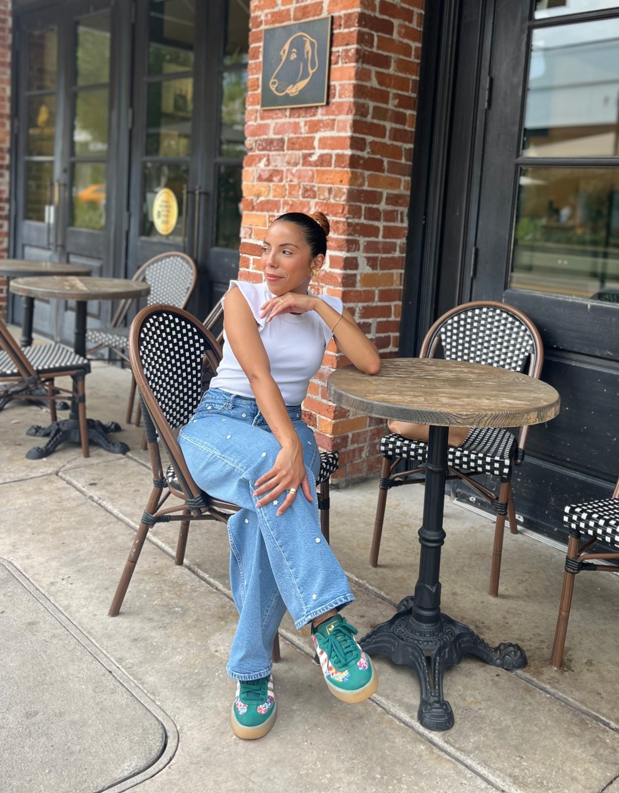 Just a casual stroll and a pit stop ☕️ @buddybrew

#LTKStyleTip #LTKPetite #LTKFindsUnder100