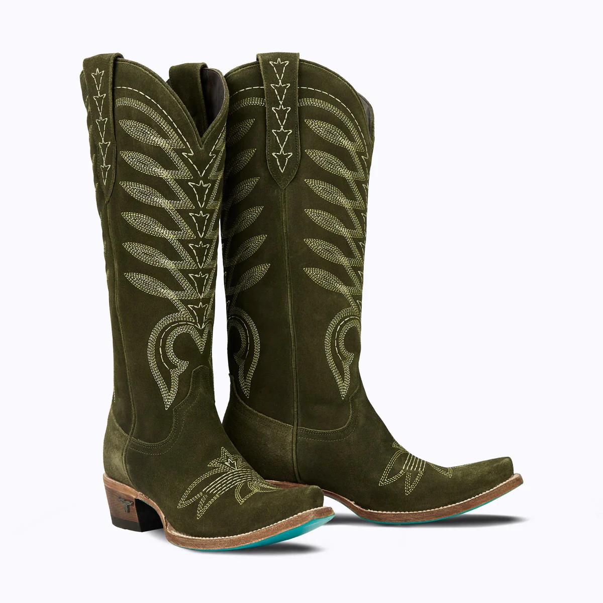 Squash Blossom - Olive Suede | Lane Boots