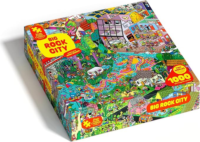 Big Rock City • 1000-Piece Jigsaw Puzzle from The Magic Puzzle Company • Series Four | Amazon (US)