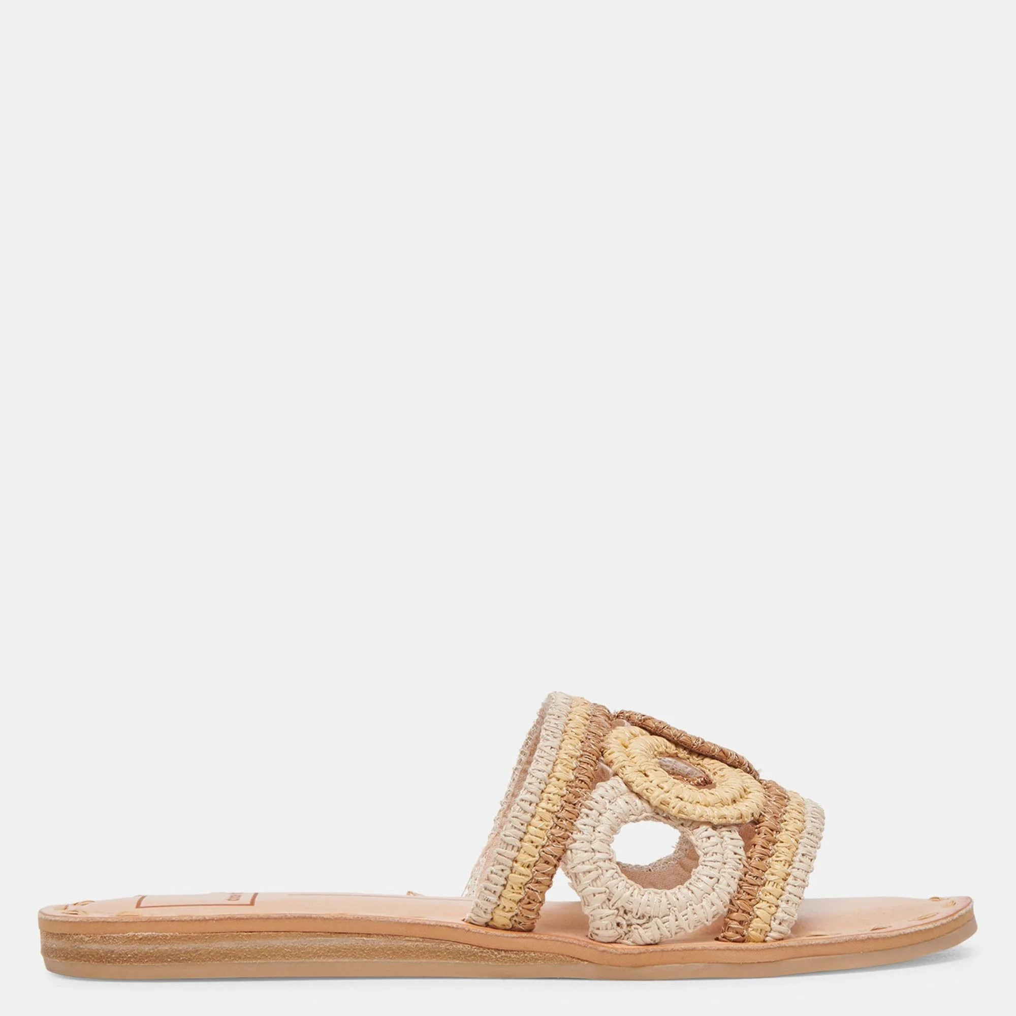 Dany Sandals Natural Multi Raffia | Shop Simon